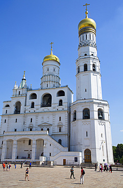 Ivan the Great Bell Tower, Kremlin, UNESCO World Heritage Site, Moscow, Russia, Europe