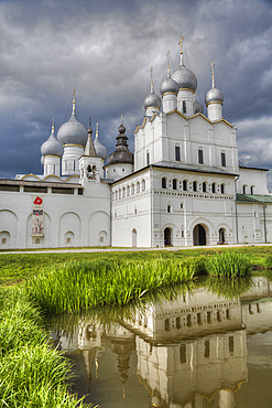 Resurrection Gate Church, built 1670, Kremlin, Rostov Veliky, Golden Ring, Yaroslavl Oblast, Russia, Europe