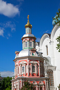 Chapel Over-the-Well, The Holy Trinity St. Sergius Lavra, UNESCO Site, Sergiev Posad, Golden Ring, Moscow Oblast, Russia, Europe