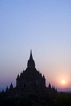 Sulamani Pahto at sunset, Bagan (Pagan), Myanmar (Burma), Asia