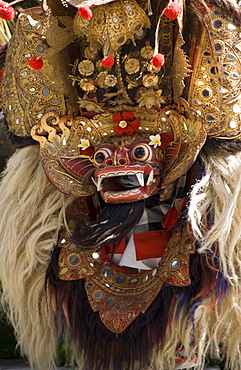 Barong Dancer, Batubulan village, Bali, Indonesia, Southeast Asia, Asia