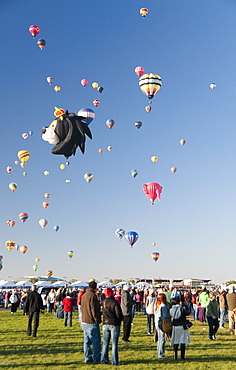 The 2012 Balloon Fiesta, Albuquerque, New Mexico, United States of America, North America