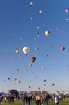 The 2012 Balloon Fiesta, Albuquerque, New Mexico, United States of America, North America