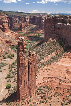 Canyon de Chelly National Monument, View from the Whitehouse Overlook, Arizona, United States of America