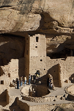 Mesa Verde National Park, Cliff Palace, UNESCO World Heritage Site, Colorado, United States of America, North America