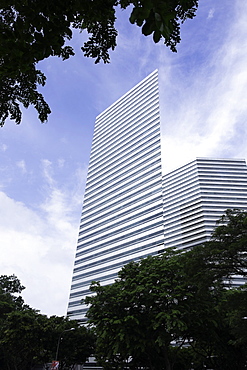 The angular designed Gateway Building in Singapore, Southeast Asia, Asia