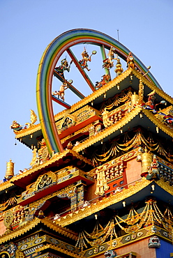 Buddhist Golden Temple, Bylakuppe, Coorg, Karnataka, India