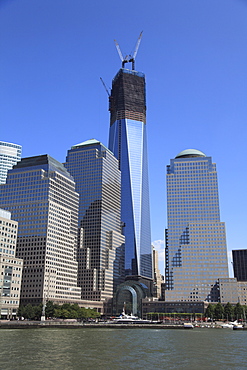 Freedom Tower, 1 World Trade Center, Lower Manhattan, Financial District, Manhattan, New York City, United States of America, North America