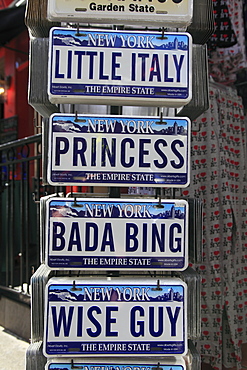 Souvenirs, Little Italy, Manhattan, New York City, United States of America, North America