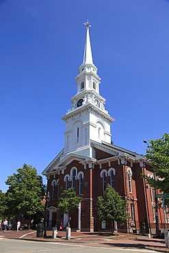 North Church, Portsmouth, New Hampshire, New England, United States of America, North America