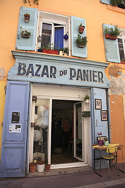 Shop, Le Panier District, Old Town, Marseille, Bouches du Rhone, Provence Alpes Cote d'Azur, Provence, France, Europe