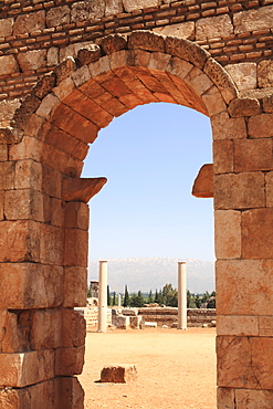 Umayyad period ruins, Aanjar, UNESCO World Heritage Site, Bekka Valley, Lebanon, Middle East