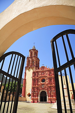 Landa Mission, UNESCO World Heritage Site, one of five Sierra Gorda missions designed by Franciscan Fray Junipero Serra, QuerŽtaro, Mexico, North America