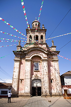 Templo del Santuario church, Patzcuaro, Michoacan State, Mexico, North America