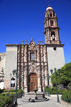 Templo de San Francisco, church, San Miguel de Allende, San Miguel, Guanajuato State, Mexico, North America