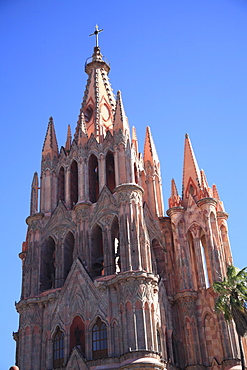 La Parroquia (Parish Church), San Miguel de Allende, San Miguel, Guanajuato State, Mexico, North America