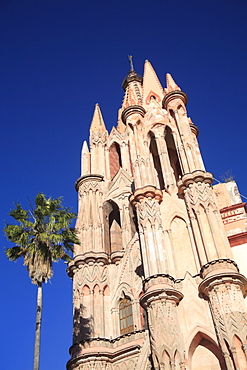 La Parroquia (Parish Church), San Miguel de Allende, San Miguel, Guanajuato State, Mexico, North America