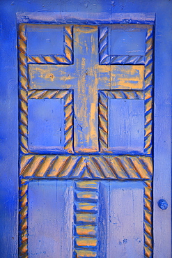 Door, Old Town, Albuquerque, New Mexico, United States of America, North America