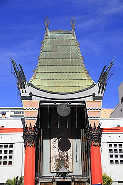 Grauman's Chinese Movie Theater, Hollywood Boulevard, Hollywood, Los Angeles, California, United States of America, North America