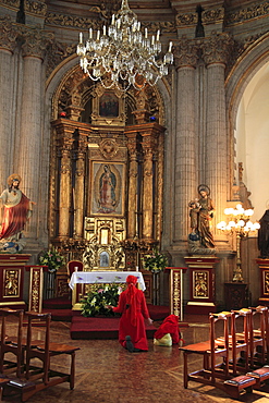 Chapel, Capilla del Pocito, Basilica, Our Lady of Guadalupe, the most visited Catholic shrine in the Americas, Mexico City, Mexico, North America