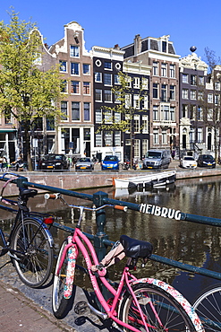 Singel Canal, Amsterdam, Netherlands, Europe