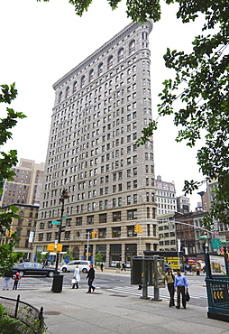 Flatiron Building, Broadway, Manhattan, New York City, New York, United States of America, North America