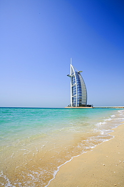 Burj Al Arab Hotel, Jumeirah Beach, Dubai, United Arab Emirates, Middle East 