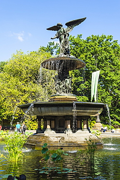 Bethesda Fountain, Central Park, Manhattan, New York City, New York, United States of America, North America