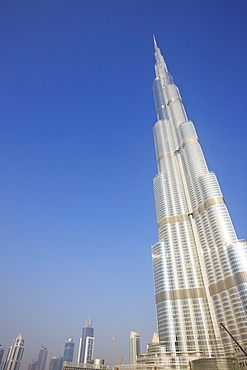 Burj Khalifa, formerly the Burj Dubai (Dubai Tower), the tallest tower in the World at 818m, Downtown Burj Dubai, Dubai, United Arab Emirates, Middle East