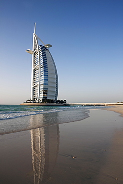 Burj Al Arab Hotel, Jumeirah Beach, Dubai, United Arab Emirates, Middle East