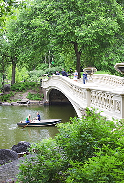 Bow Bridge, Central Park, Manhattan, New York City, New York, United States of America, North America