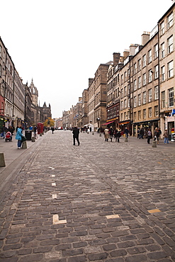 Royal Mile, The Old Town, Edinburgh, Scotland, United Kingdom, Europe