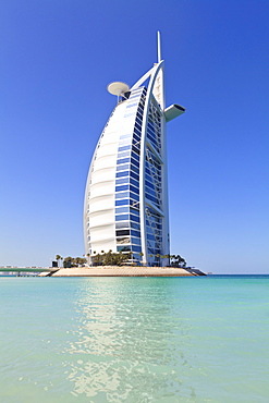 Burj Al Arab Hotel, Jumeirah Beach, Dubai, United Arab Emirates, Middle East