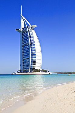 Burj Al Arab Hotel, Jumeirah Beach, Dubai, United Arab Emirates, Middle East