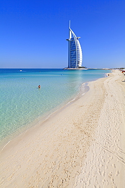 Burj Al Arab Hotel, Jumeirah Beach, Dubai, United Arab Emirates, Middle East