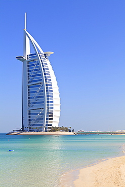 Burj Al Arab Hotel, Jumeirah Beach, Dubai, United Arab Emirates, Middle East