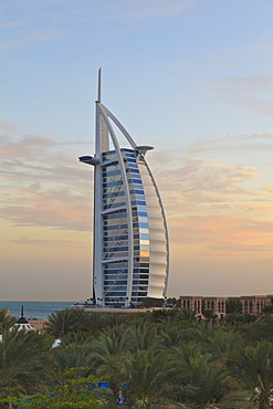 Burj Al Arab Hotel, Jumeirah Beach, Dubai, United Arab Emirates, Middle East