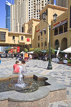 The Walk at Jumeirah Beach Residence, Dubai Marina, Dubai, United Arab Emirates, Middle East