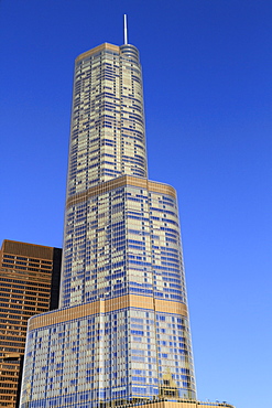 Trump Tower, Chicago, Illinois, United States of America, North America 