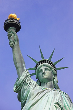 The Statue of Liberty, Liberty Island, New York City, New York, United States of America, North America