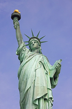 The Statue of Liberty, Liberty Island, New York City, New York, United States of America, North America