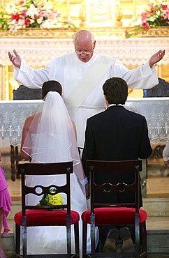 Roman catholic wedding, Sintra, Estremadura, Portugal, Europe