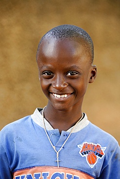 Catholic boy, Popenguine, Thies, Senegal, West Africa, Africa