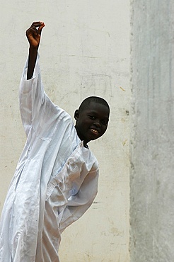 Muslim boy, Dakar, Senegal, West Africa, Africa