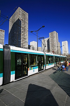 Paris tramway, Paris, France, Europe