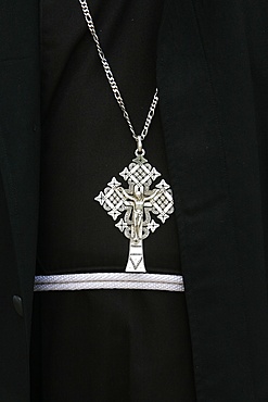 Ethiopian monk's cross, Paris, France, Europe