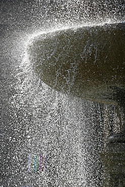 Fountain at St. Peter's Square, Vatican, Rome, Lazio, Italy, Europe