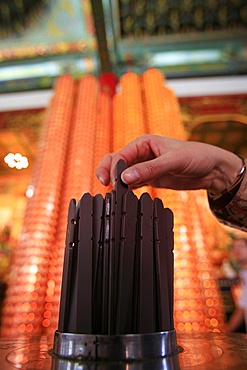 Thean Hou Chinese temple, Kuala Lumpur, Malaysia, Southeast Asia