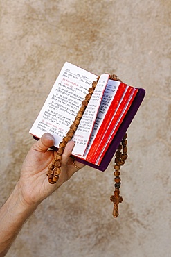 Bible and rosary