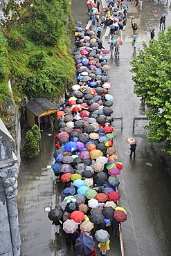 Pope Benedict XVI's visit to Lourdes, Hautes Pyrenees, France, Europe